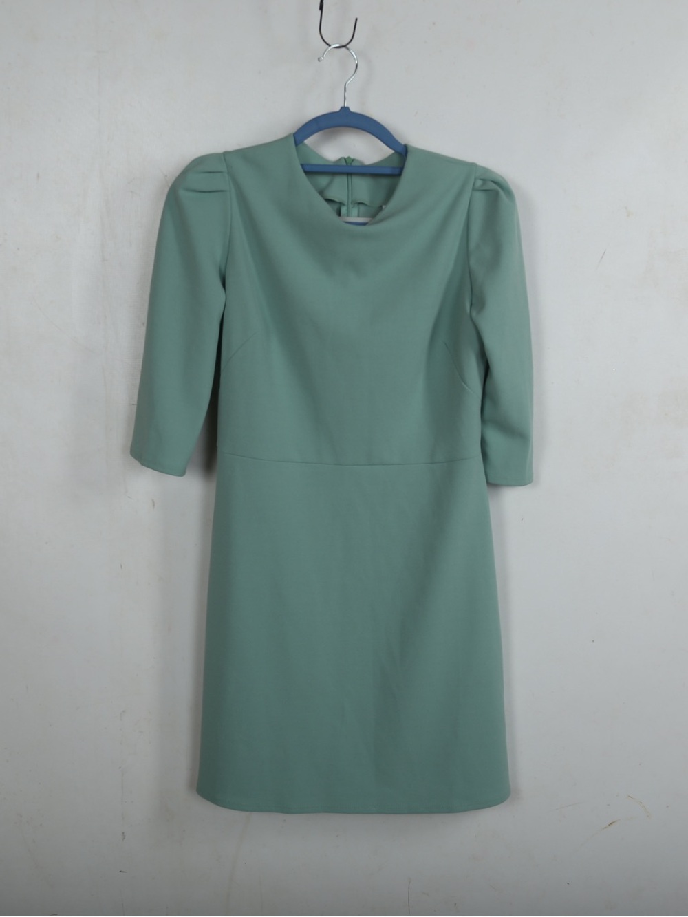 Women's Mint Green Midi Sheath Dress